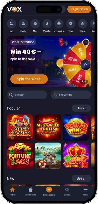 Vox Casino App